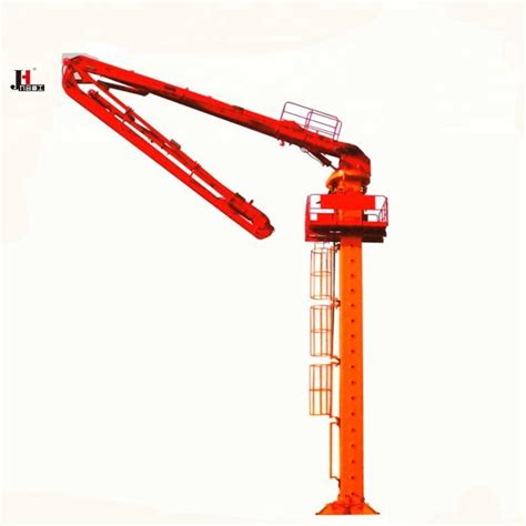 Hot Jiuhe Brand 28m Stationary Hydraulic Concrete Placing Boom Elevator