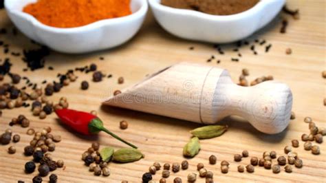 Arabian Spice Mix Ras El Hanout And Baharat 7 Spice Mix On A Turn