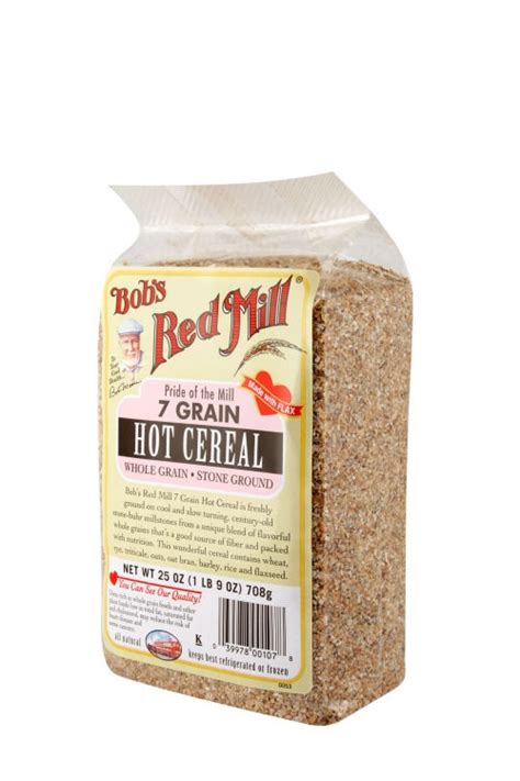 Bob S Red Mill 7 Grain Hot Cereal Image Hot Cereal Food Plant Based Eating