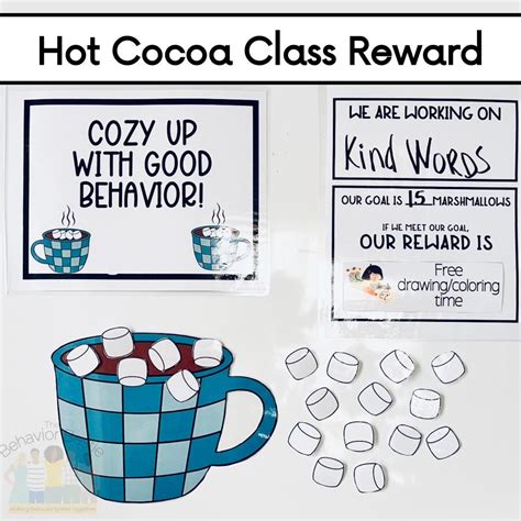 Hot Cocoa Class Reward System Classroom Management After Winter Break