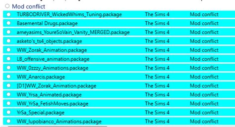 Sims 4 Mod Conflict The Sims 4 Technical Support Loverslab