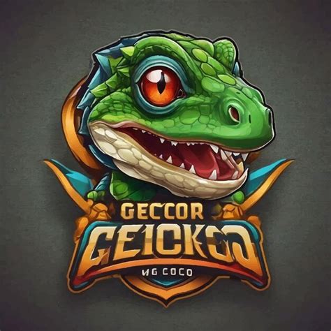 Premium Vector Vector Gecko Mascot Esport Logo Design