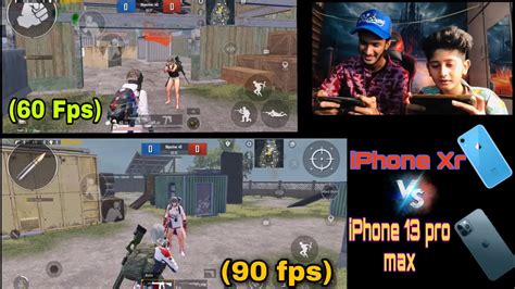 Fps Vs Fps Iphone Xr Vs Iphone Pro Max Youtube