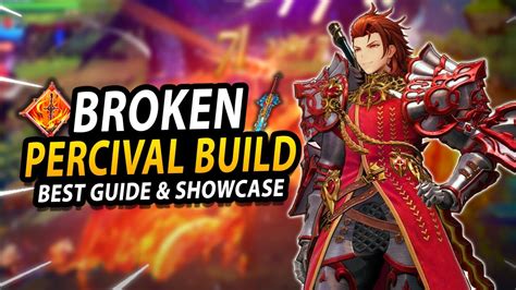 COMPLETE PERCIVAL GUIDE Best Damage Build Sigils Weapons Showcase