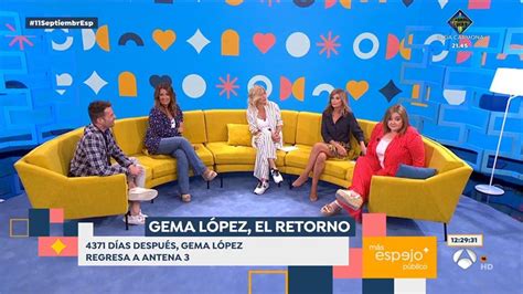 Gema López elogia Ni que fuéramos Shhh y se moja sobre el