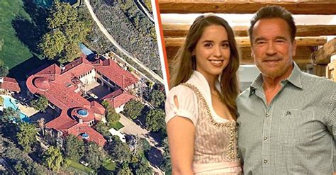 Inside Arnold Schwarzeneggers 21 Million Mansion He Spends Time In