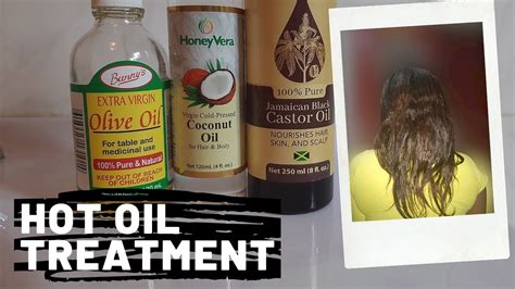 Hot Oil Treatment On Relaxedhow To Do Hot Oil Treatment At Home How To Pre Poo Relaxed Hair