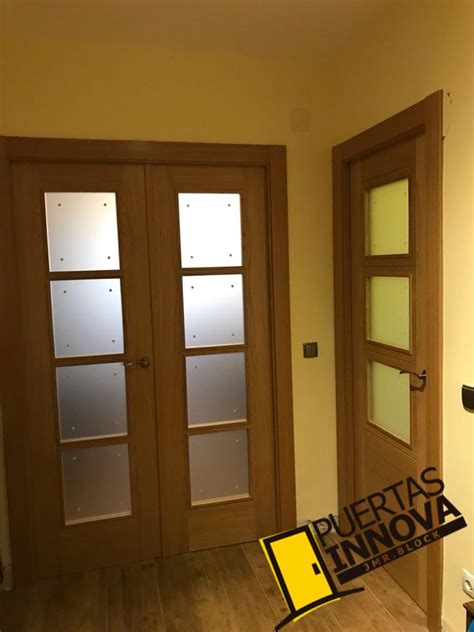 Puerta Interior Moderna Mod 8800 Precio Base Roble O Haya Vaporizada