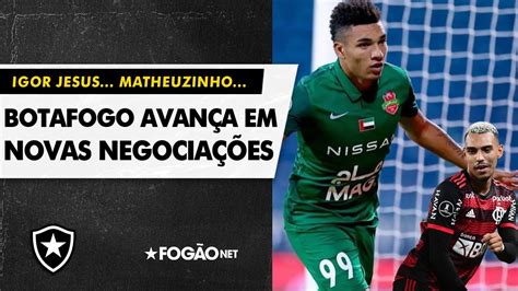 V Deo Botafogo Avan A Por Lateral E Centroavante Ap S Fechar Luiz