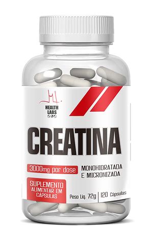 Creatina Monohidratada C Psulas Health Labs Callfarma