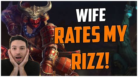 WIFE RATES MY RIZZ HACHIMAN RANKED SMITE S10 YouTube