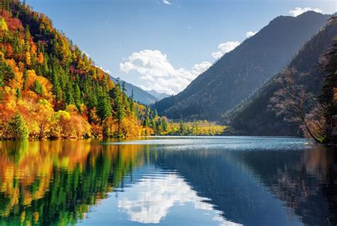 Jiuzhaigou National Park Official GANP Park Page New Retro Wave