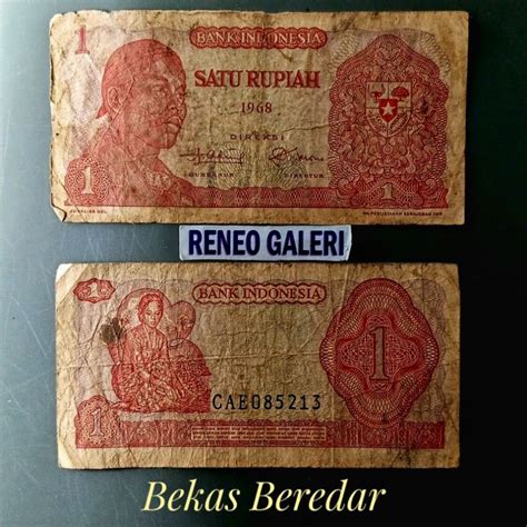 Jual Asli Jelek Rp Rupiah Tahun Seri Jendral Sudirman Soedirman