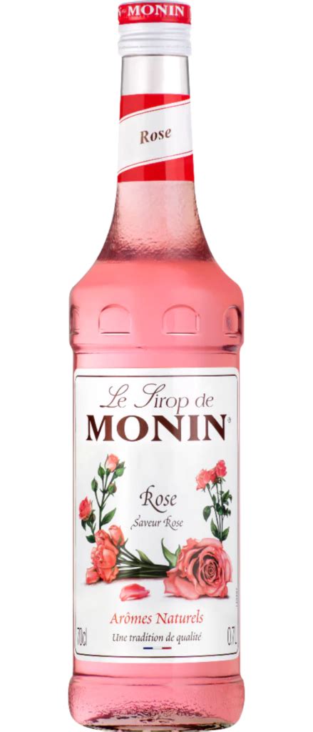 MONIN ROSE SYRUP OAK Cava