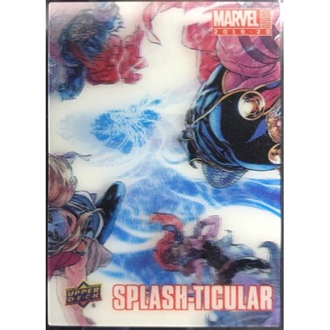 Upper Deck Marvel Annual Splash Ticular 2019 20 2020 21 Shopee Thailand