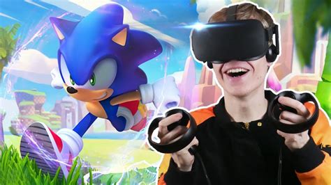 Become Sonic The Hedgehog In Virtual Reality Sonic Vr Oculus Touch