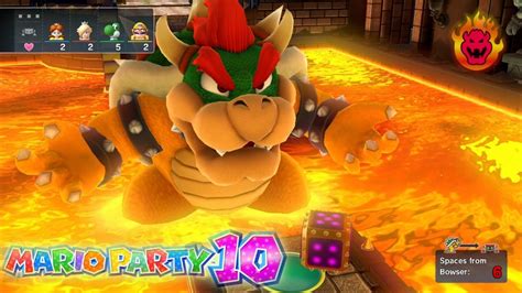 Mario Party 10 Bowser Party Daisy Vs Rosalina Vs Yoshi Vs Wario