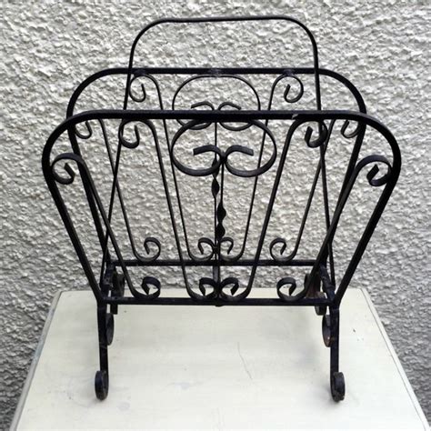 Rustic Wrought Iron Magazine Rack Rustic Magazine Racks South