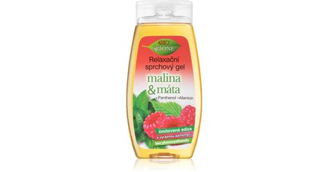 Bione Cosmetics Malina Máta Relaxing Shower Gel notino ie