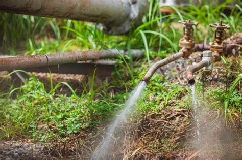 Corros O Enferrujada Atrav S Do Tubo De Soquete Vazamento De G S De