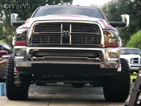 2010 Dodge Ram 3500 With 22x14 76 Hostile Fury And 375 45R22 Nitto