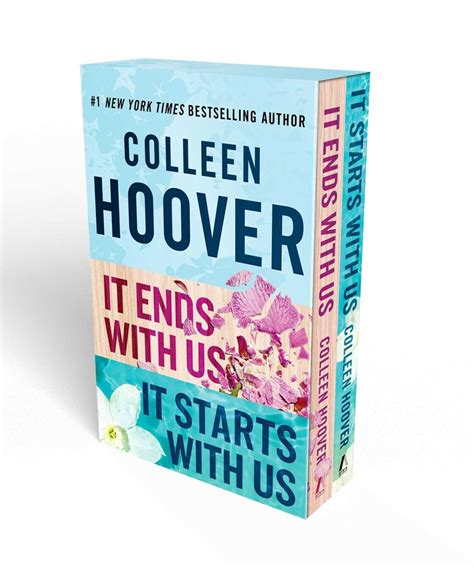 Colleen Hoover It Ends With Us Boxed Set Book By Colleen Hoover