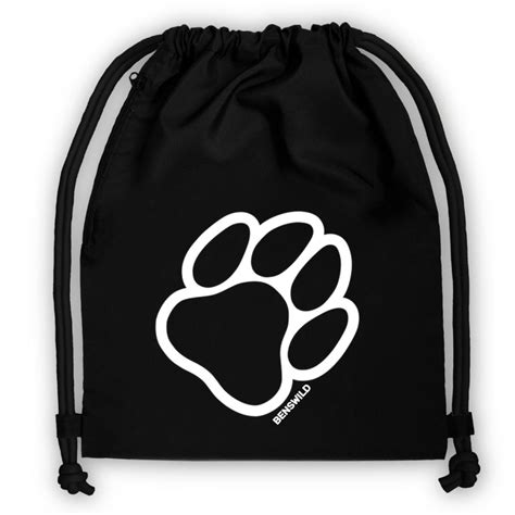 BENSWILD Big Bag Puppy Pfote Schwarz BENSWILD I Dein Mens Und