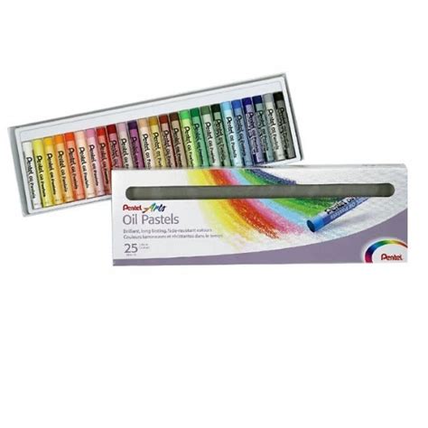 Pentel Oil Pastel Set Colours Artist Supplies