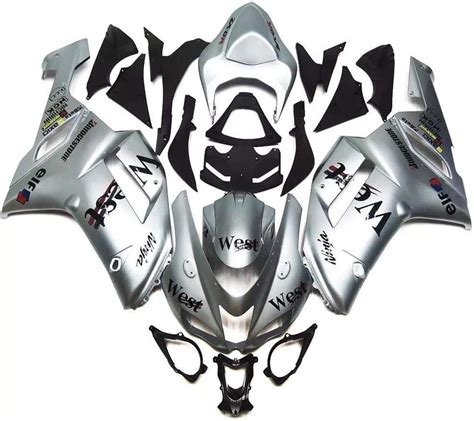 Amazon Nf Silver Black Fairing Fit For Kawasaki Ninja