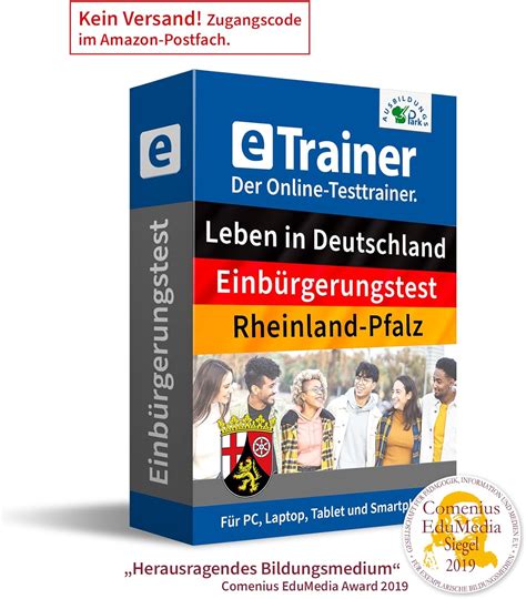 Einbürgerungstest Rheinland Pfalz Leben in Deutschland Test 2024