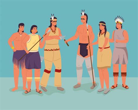 Indigenas Colombianos Vectores Libres De Derechos Istock