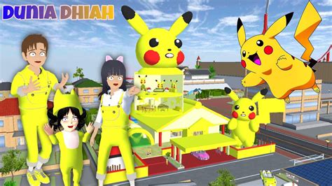 Yuta Mio Kaget Rumah Nya Berubah Jadi Pikachu Sakura School