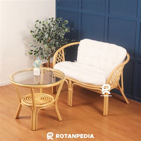 Jual Kursi Sofa Bahama Rotan Minimalis Seater Sofa Tamu Rotan