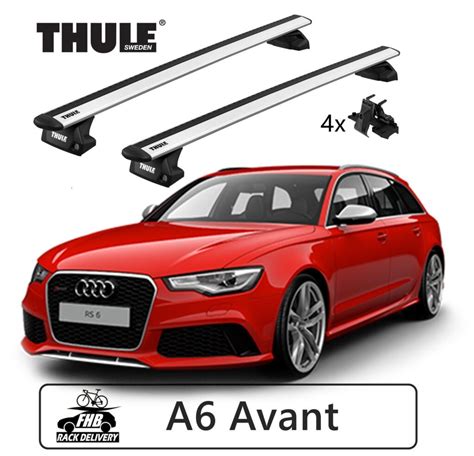 Rack Thule Evo Wingbar Evo Flush Rail Para Audi A Avant