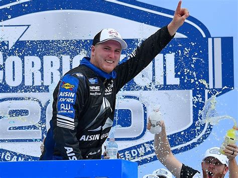 Austin Hill Scores Second Nascar Truck Win At Michigan