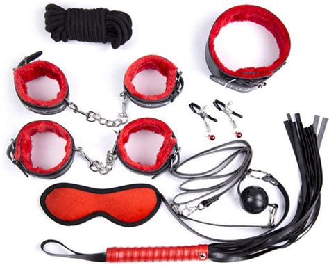 Amazon Set Lot New Pcs Or Pcs Set Sex Bondage Kit Fetish