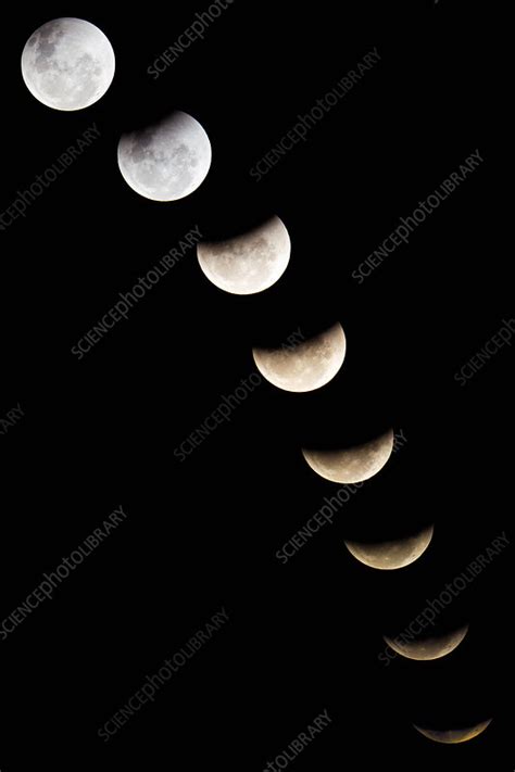 Partial Lunar Eclipse Stock Image F Science Photo Library