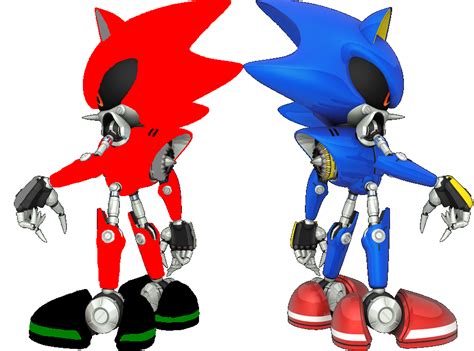 Metal Steel And Metal Sonic By Sonicmaker1999 On Deviantart