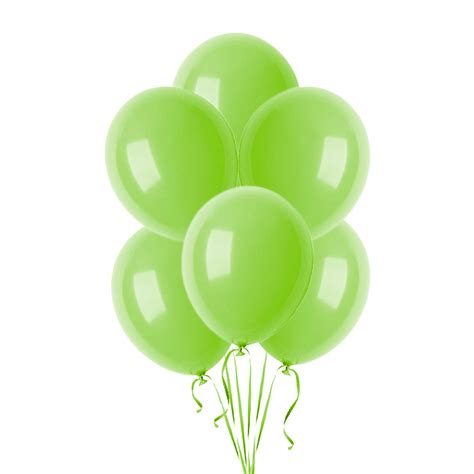 6 Green Balloons - Balloons to Lebanon delivery - Presentail