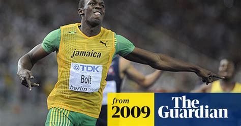 Usain Bolt breaks 200m world record in time of 19.19sec in Berlin ...