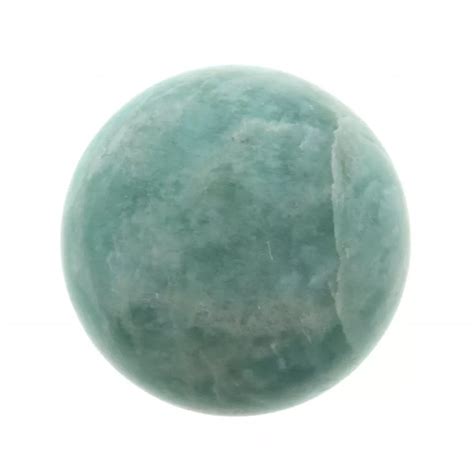 Cabochon Rond Mm Amazonite X Perles Co