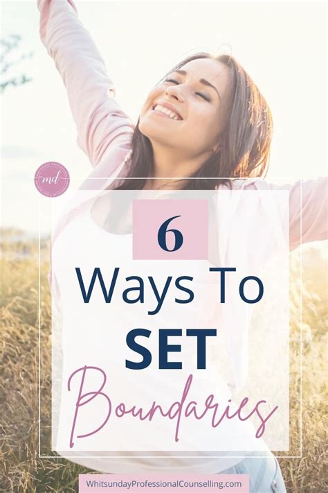 6 steps to setting boundaries – Artofit