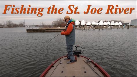 Fishing On The St Joseph River Jan Youtube