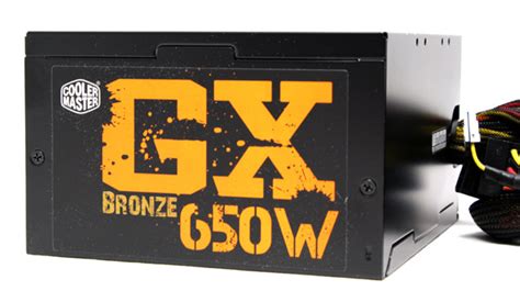 Cooler Master GX 650W Bronze previewed