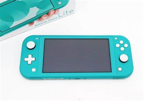 【やや傷や汚れあり】 【任天堂】nintendo Switch Liteニンテンドースイッチ ライト本体 Hdh S Bazaa ターコイズ