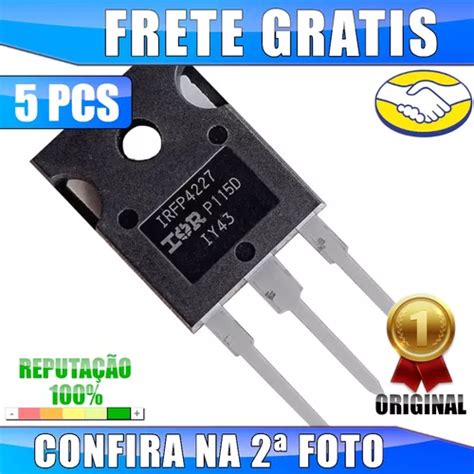 5 Peças Irfp4227 Irfp 4227 Transistor Mosfet Original