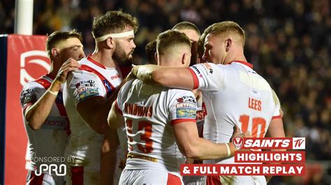 Highlights & full match replay: Saints vs Leeds - Round 3 | St.Helens R ...