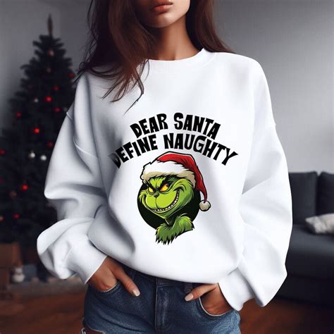 Naughty Grinch Etsy