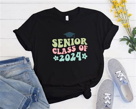 Senior 2024 Class Of 2024 Shirt 2024 Graduation 2024 Senior Shirt Senior 2024 Shirt