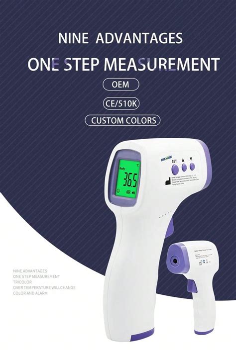 Non Contact Electronic Infrared Thermometer For Home And Medical Use Forehead Temperature Gun